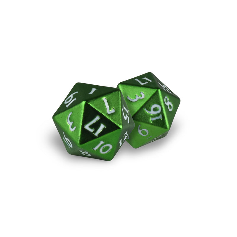 Ultra PRO: Heavy Metal Dice - D20 (Emerald Frost)