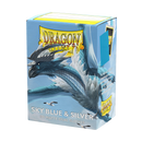 Dragon Shield: Standard 100ct Sleeves - Sky Blue & Silver (Dual Matte)