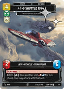 T-6 Shuttle 1974 - With a Mentor's Dedication (30) (Foil) (30) [Ashes of the Empire Weekly Play Promos]