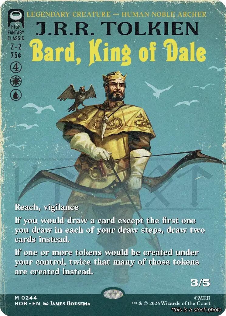 Bard, King of Dale (Borderless)