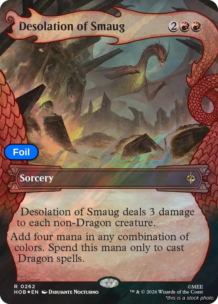 Desolation of Smaug (Showcase) (Surge Foil)