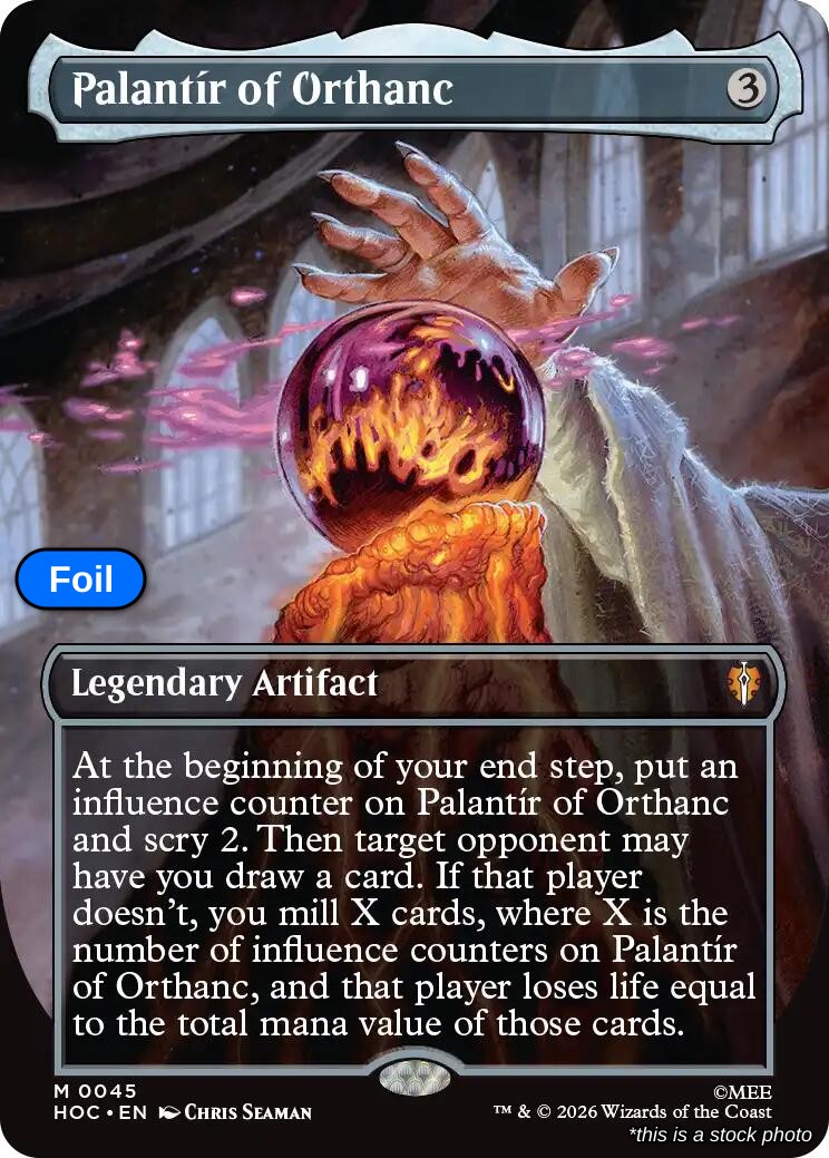 Palantir of Orthanc (Borderless)
