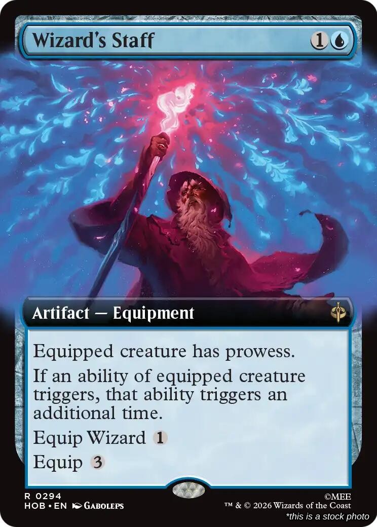 Wizard's Staff (Extended Art)