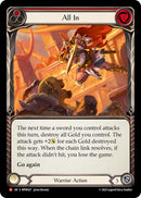 All In (Red) [MPW027] (Mastery Pack Warrior)  Rainbow Foil