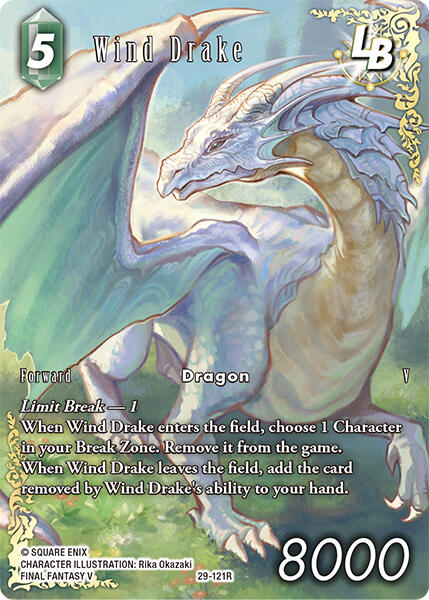 Wind Drake (Full Art) [Blissful Eternity]