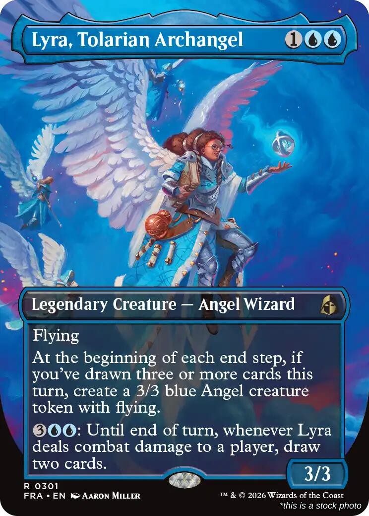 Lyra, Tolarian Archangel (Borderless)