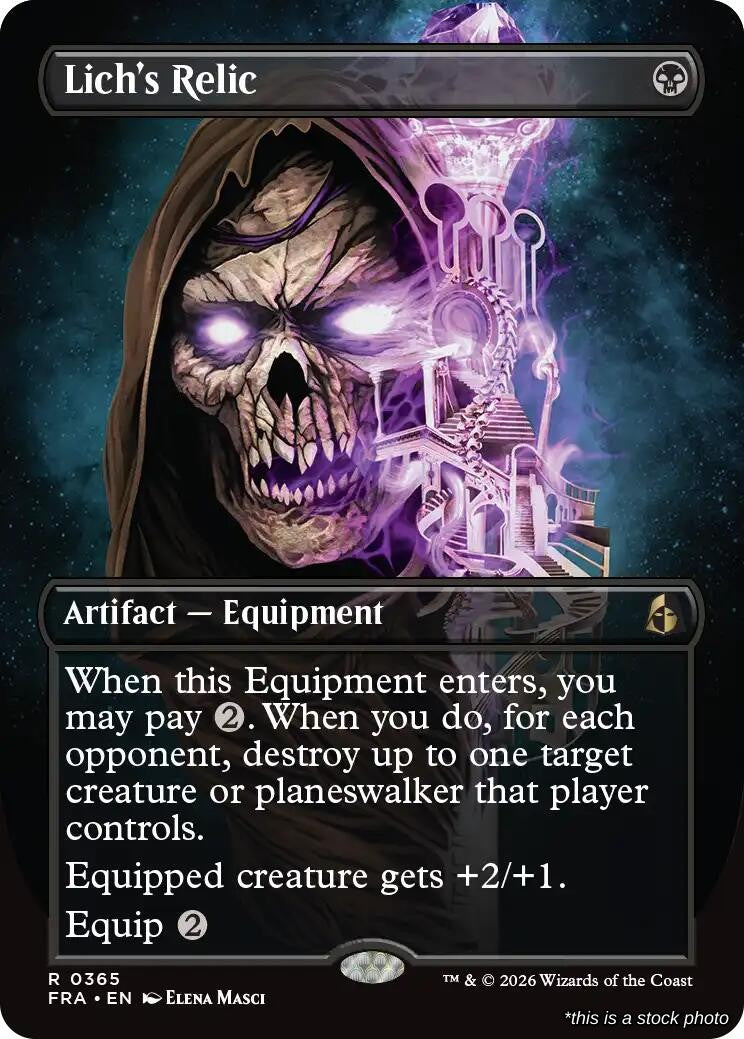 Lich's Relic (Borderless)