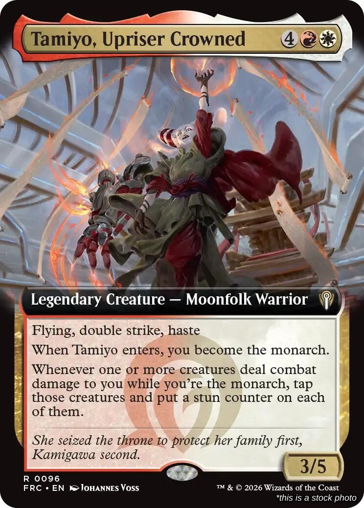 Tamiyo, Upriser Crowned (Extended Art)