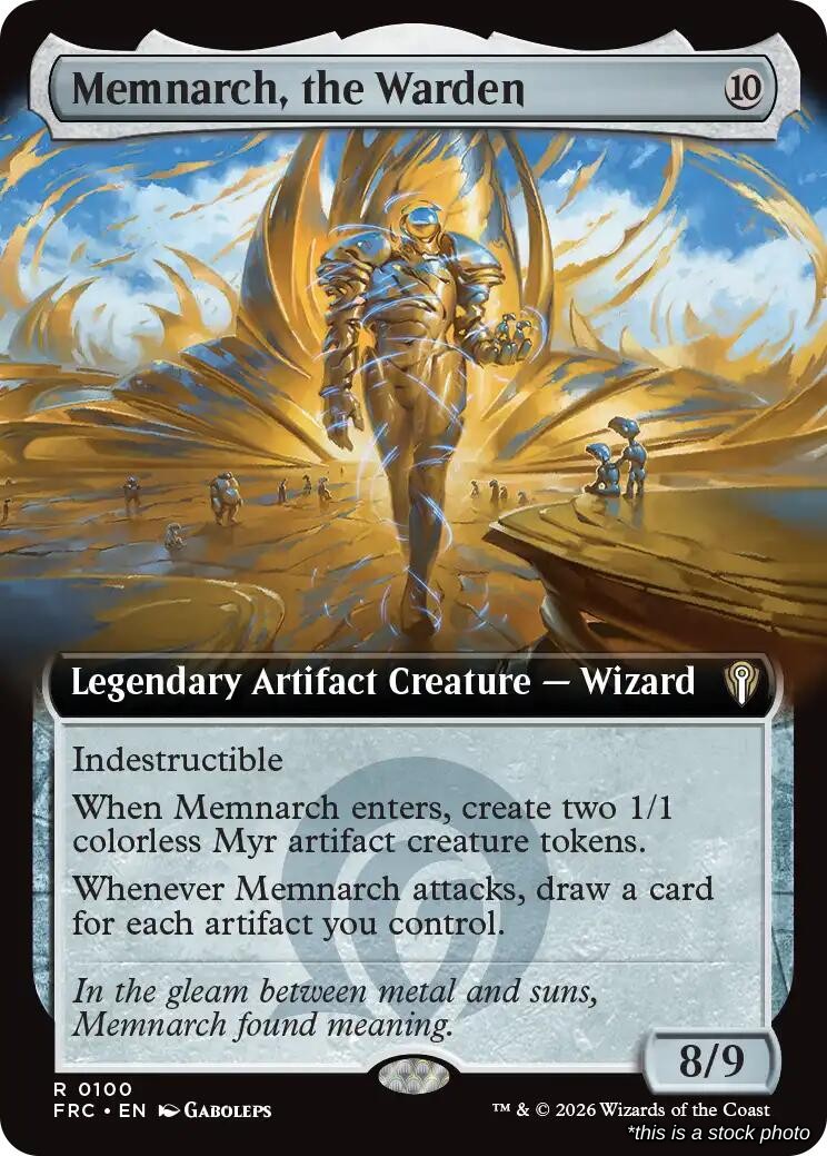 Memnarch, the Warden (Extended Art)