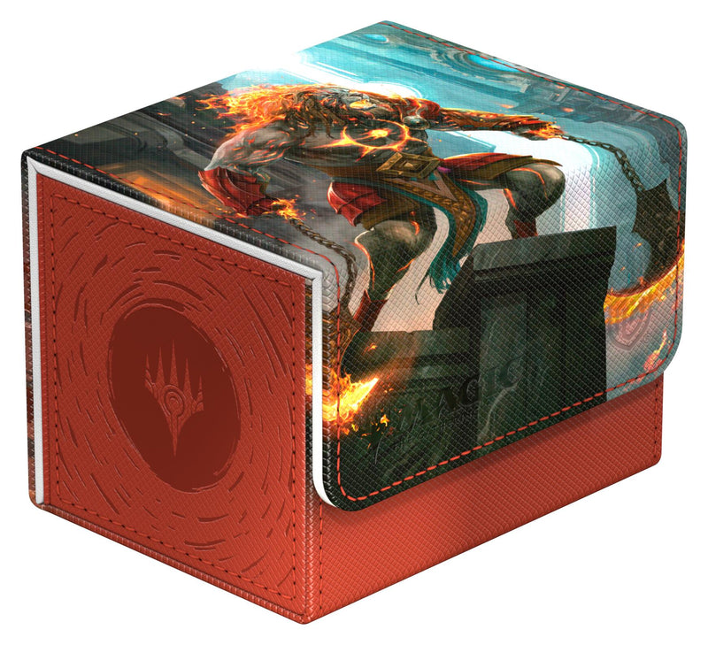 Magic: The Gathering Reality Fracture - Sidewinder 100+ Xenoskin Deck Box - Ajani, Path of Vengeance