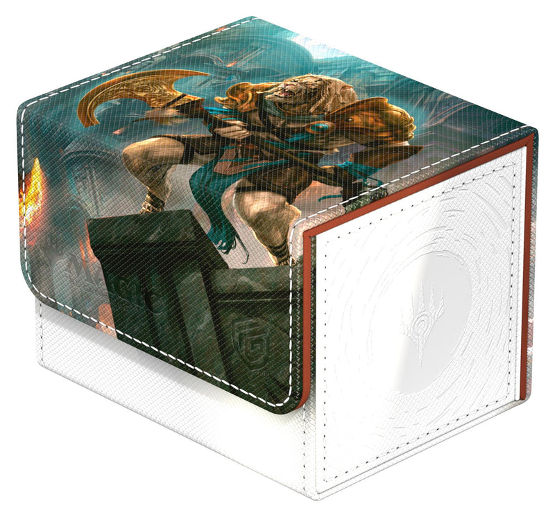 Magic: The Gathering Reality Fracture - Sidewinder 100+ Xenoskin Deck Box - Ajani, Counterattack Leader