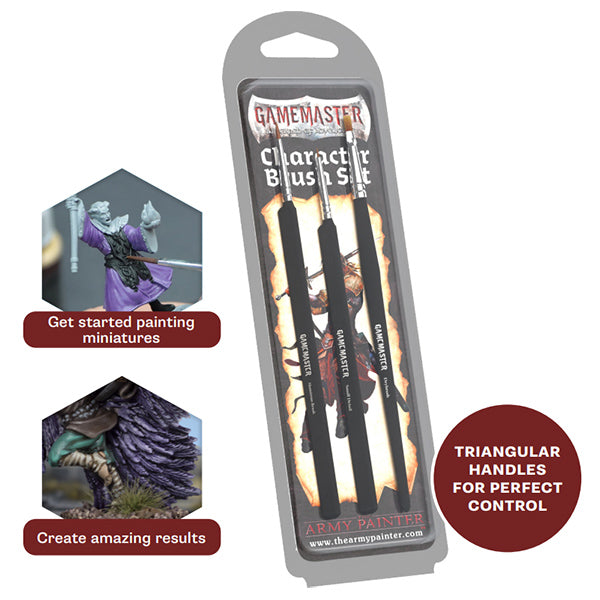 Gamemaster Paints: Character Brush Set