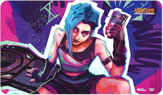 Riftbound - League of Legends TCG: Origins Playmat - Jinx