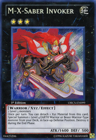 M-X-Saber Invoker [ORCS-EN099] Secret Rare