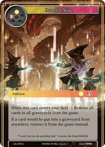 Barrier Seal (LEL-045) [Legacy Lost]
