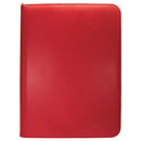 Ultra PRO: 9-Pocket Zippered PRO-Binder - Vivid (Red)