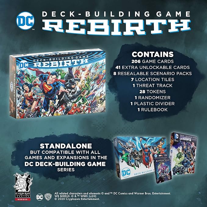 DC COMICS DECK BUILDING GAME: REBIRTH