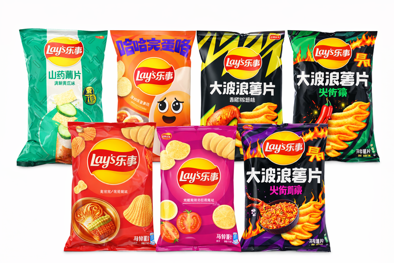 Exotic Asian Lays 70g Bags: Lay's Salted Egg Yolk 11-Pack