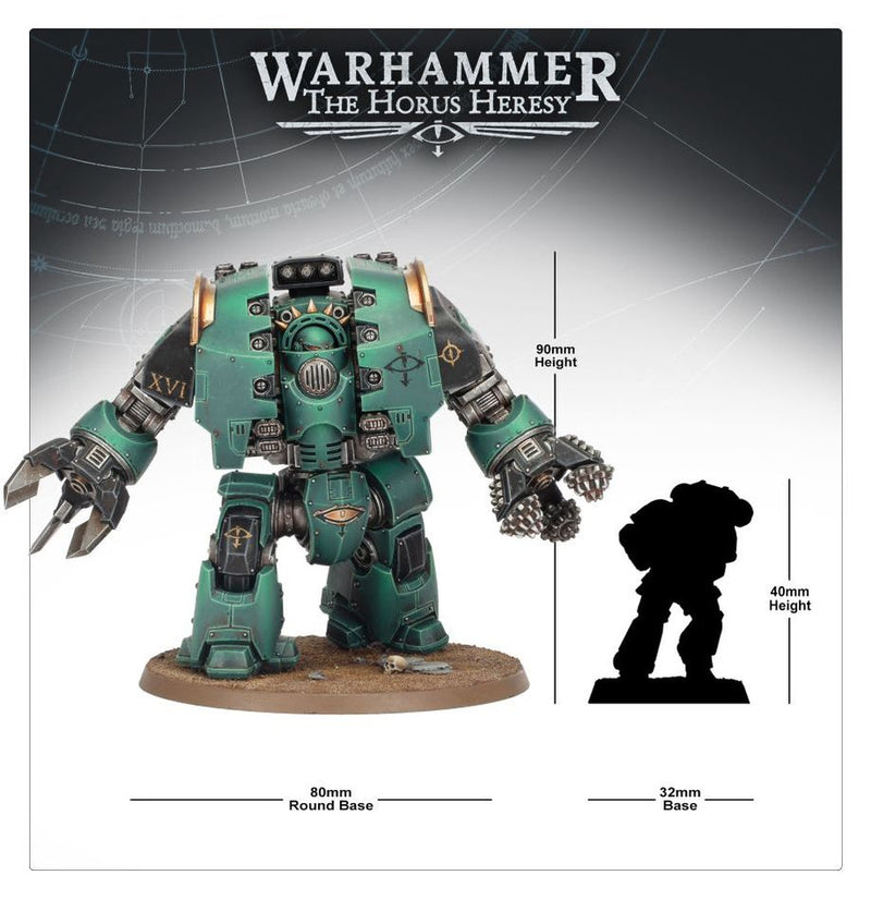 Legiones Astartes: Leviathan Siege Dreadnought with Claw & Drill Weapons