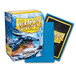 Dragon Shield Sleeves: Standard Matte - Sapphire 100CT