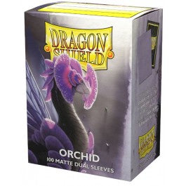 Dragon Shield Sleeves: Standard Matte Dual - Orchid 100CT