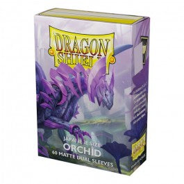 Dragon Shield Sleeves: Japanese Matte Dual - Orchid 60CT