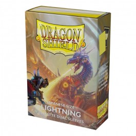 Dragon Shield Sleeves: Japanese Matte Dual - Lightning 60CT