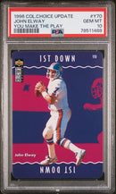 1996 COLLECTOR'S CHOICE UPDATE YOU MAKE THE PLAY JOHN ELWAY