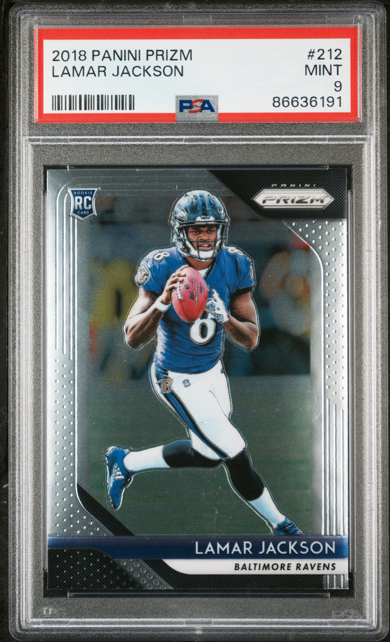 2018 PANINI PRIZM LAMAR JACKSON