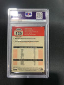 2022 TOPPS CHROME PLATINUM DUKE SNIDER GOLD REFRACTOR