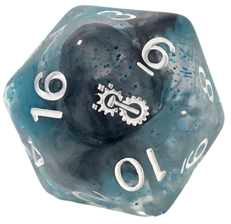 Role 4 Initiative 29mm XL D20 Dice Diffusion Artificers Ingenuity with Symbol