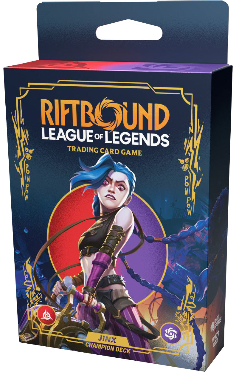Riftbound - League of Legends TCG: Origins Champion Deck Display - Jinx
