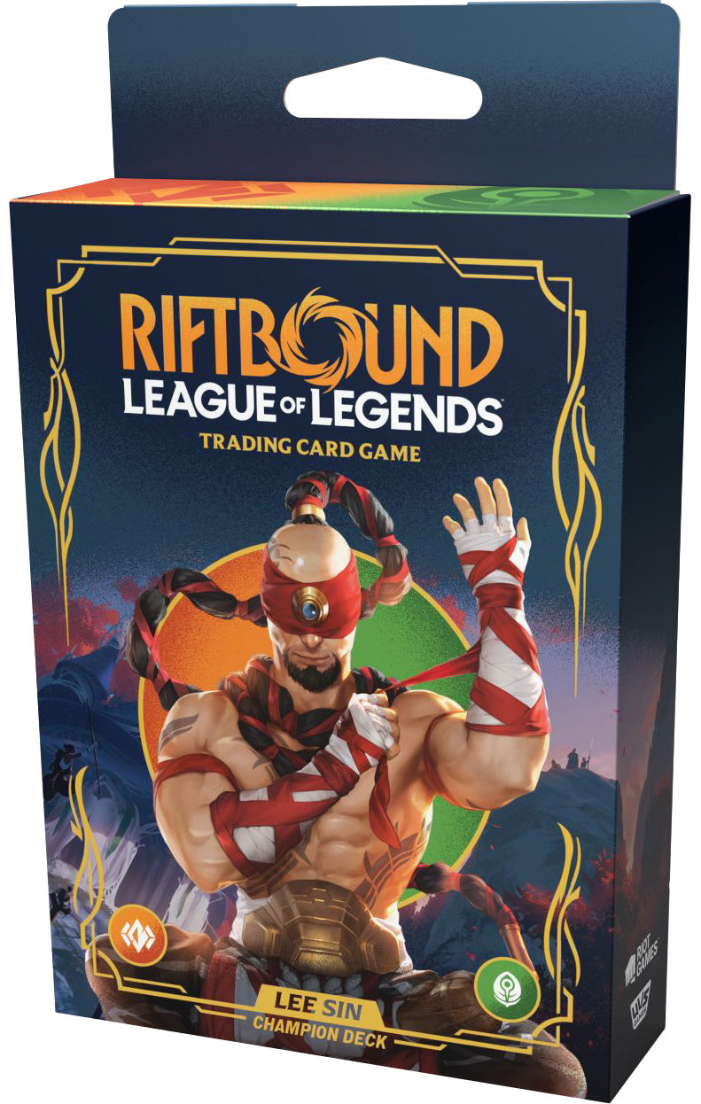 Riftbound - League of Legends TCG: Origins Champion Deck Display - Lee Sin