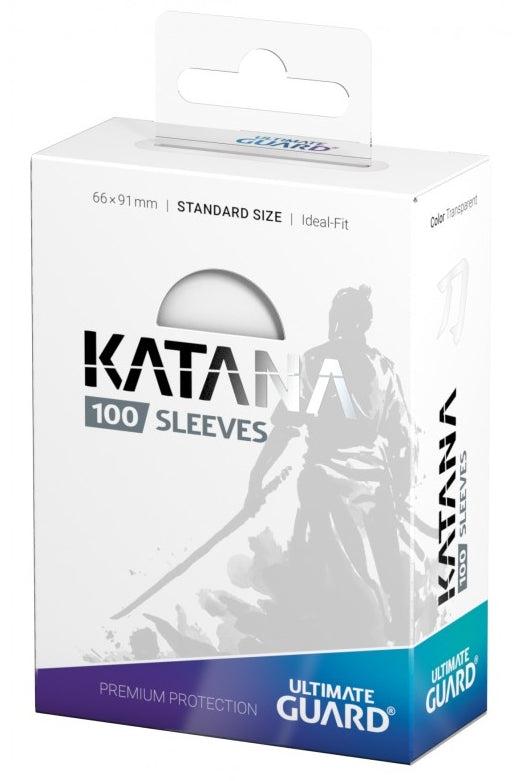 KATANA SLEEVES: STANDARD SIZE CLEAR (100CT)