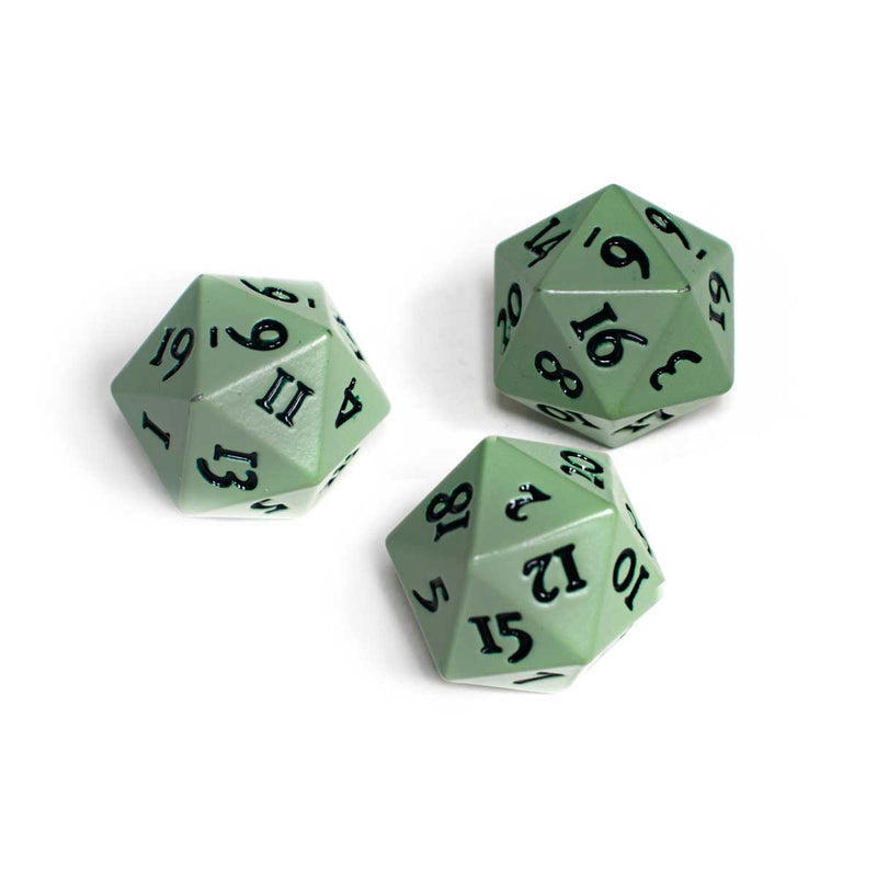 Ultra Pro Heavy Metal Dice D20 Vivid Cool Matcha