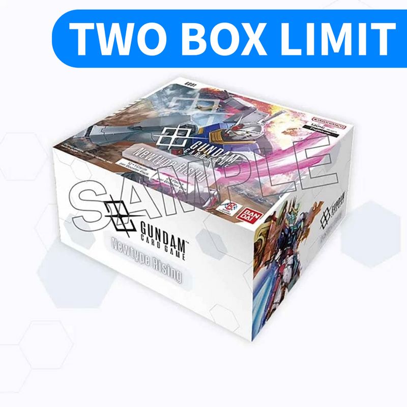 (LIMIT 2) GUNDAM CARD GAME: BOOSTER PACK NEWTYPE RISING [GD01]