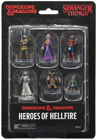 Stranger Things: Heroes of Hellfire Miniatures