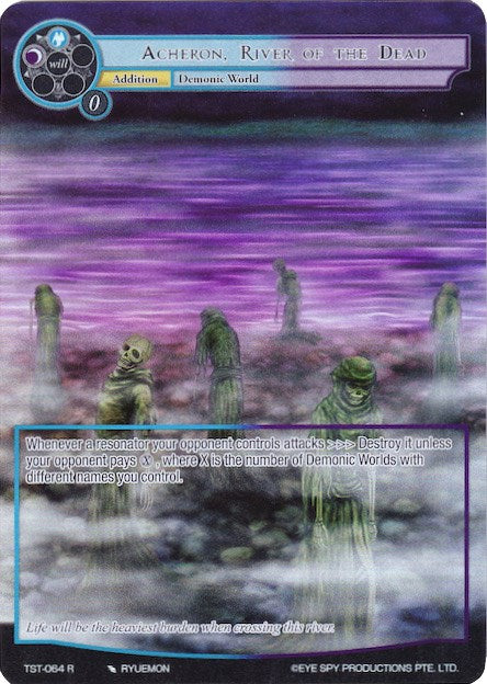 Acheron, River of The Dead (Full Art) (TST-064) [The Seventh]