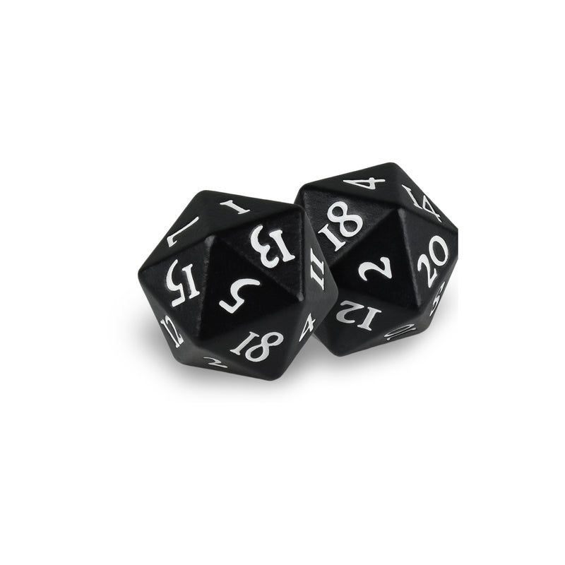 Ultra PRO: Heavy Metal Dice - D20 (Black Magic)