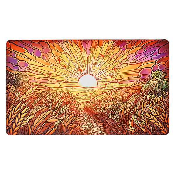 Playmat: Stained Glass- Golden Plains (24" x 14")