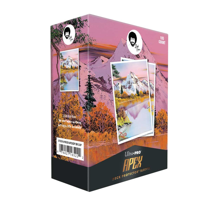 Ultra PRO: Standard 105ct Sleeves (APEX) - Bob Ross (Mighty Mountain Lake)