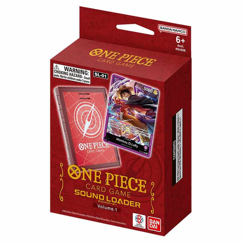 ONE PIECE TCG: SOUND LOADER VOLUME 1: MONKEY.D.LUFFY