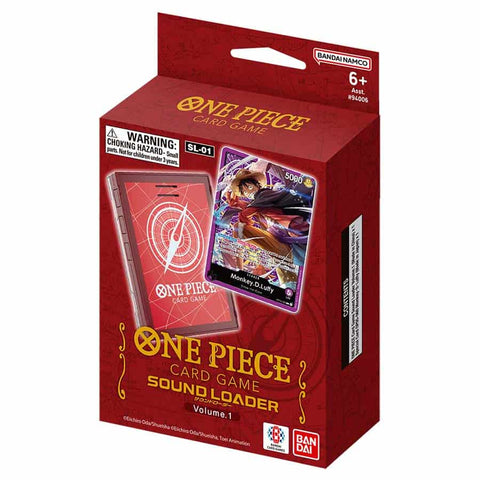 ONE PIECE TCG: SOUND LOADER VOLUME 1: MONKEY.D.LUFFY