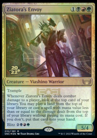 Ziatora's Envoy [Streets of New Capenna Prerelease Promos]