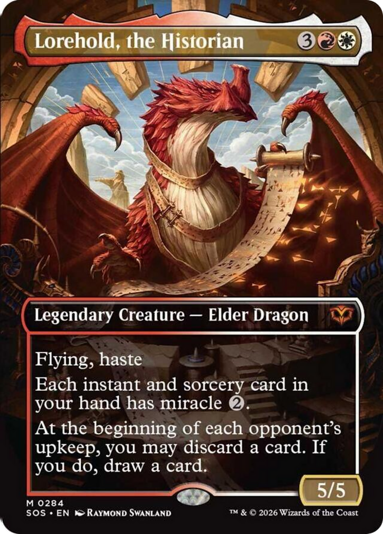 Lorehold, the Historian (Borderless) (Mythic)
