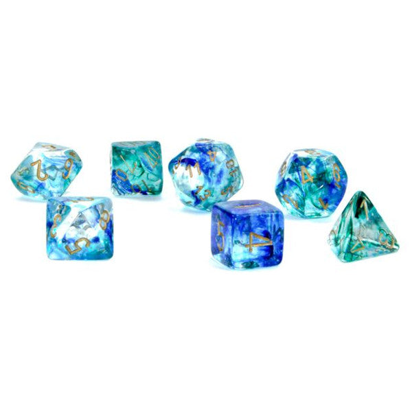 7-Set Cube Luminary Nebula Oceanic with Gold