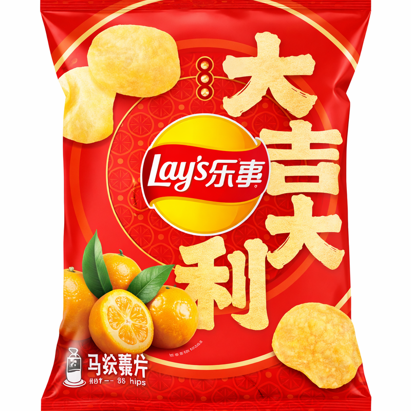 Lay's Chips Kumquat Flavor 56g