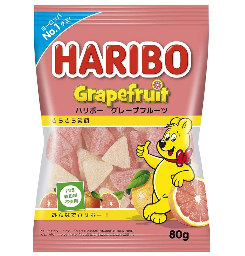 Haribo Grapegruit 80g (Japan)
