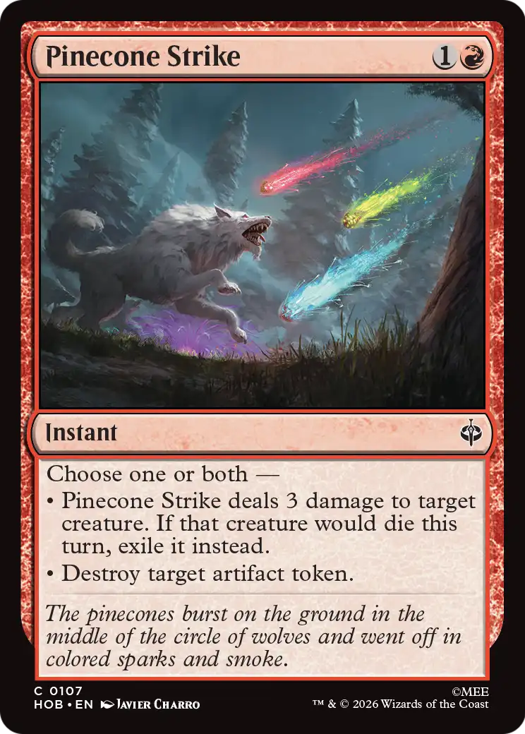 Pinecone Strike [The Hobbit]