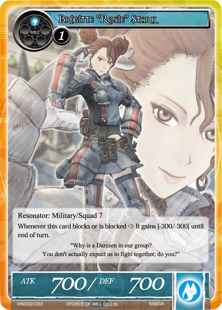 Brigitte "Rosie" Stark (VIN002-033) [Vingolf 2: Valkyria Chronicles]